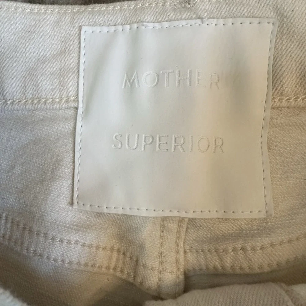 MOTHER Superior Jeans Hi Rise Dazzler Ankle Fray 27 Superstitions Wash Classic